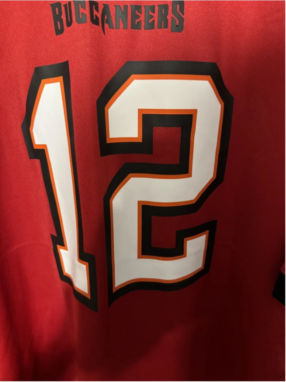Tampa Bay Buccaneers Tom Brady Jersey Men’s Size XXL Red